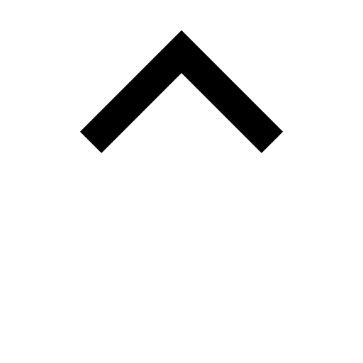 上シェブロン Generic black outline icon