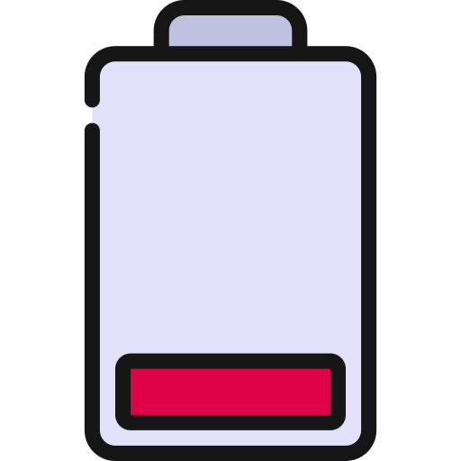 Low battery Juicy Fish Soft-fill icon
