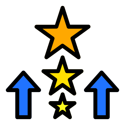 Стрелка вверх Generic color lineal-color иконка