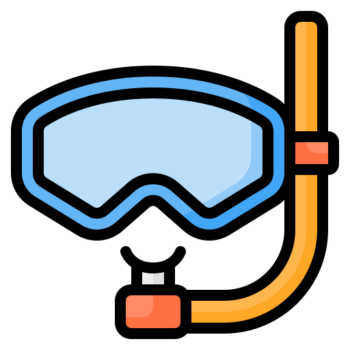 Snorkel Generic color lineal-color icon