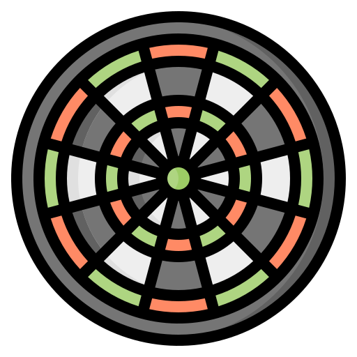 tarcza do darta Generic color lineal-color ikona