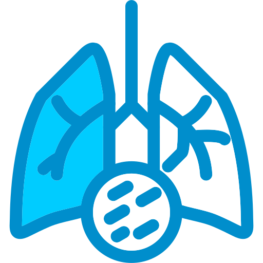 Lung cancer Generic color lineal-color icon