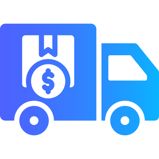 Shipping cost Generic gradient fill icon