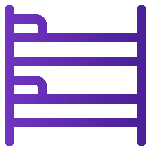 etagenbett Generic gradient outline icon