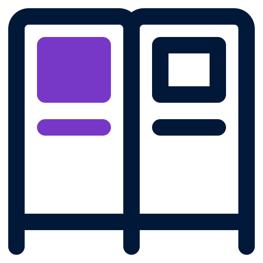 Locker Generic color lineal-color icon
