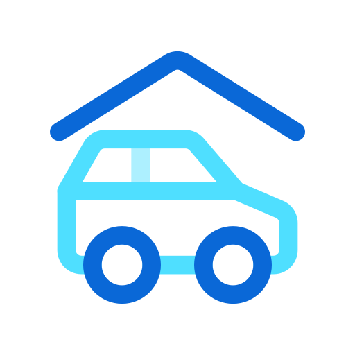 Car park Generic color outline icon