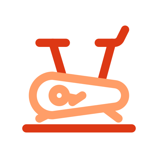 Stationary bike Generic color outline icon