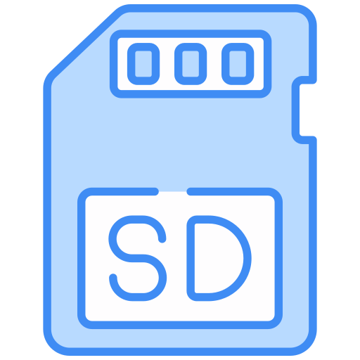 sdカード Generic color lineal-color icon
