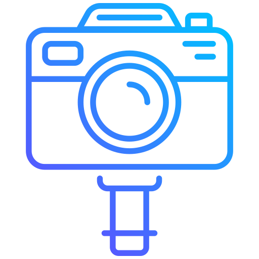 fotocamera Generic gradient outline icoon