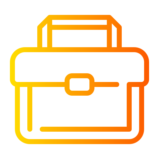 Briefcase Generic gradient outline icon
