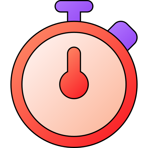 stopwatch Generic gradient lineal-color icoon