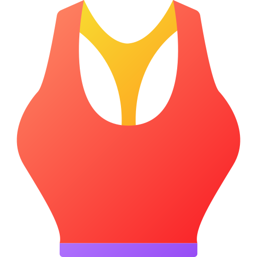 Sports bra Generic gradient fill icon