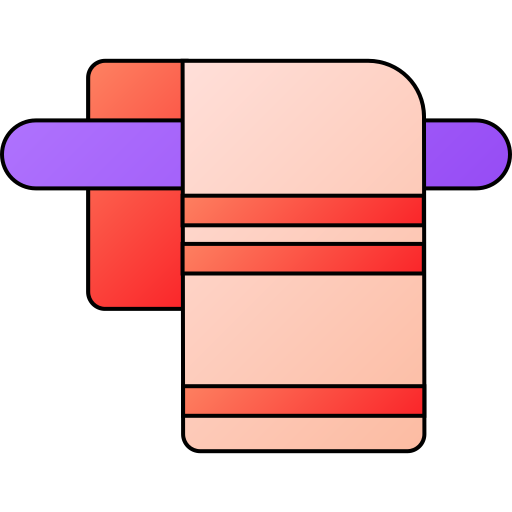 ręcznik Generic gradient lineal-color ikona