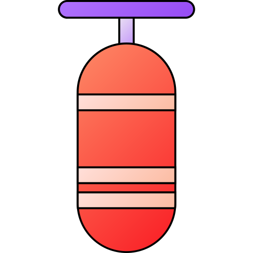 sacco da boxe Generic gradient lineal-color icona