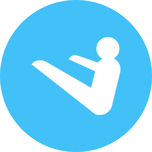 Pilates Generic color fill icon