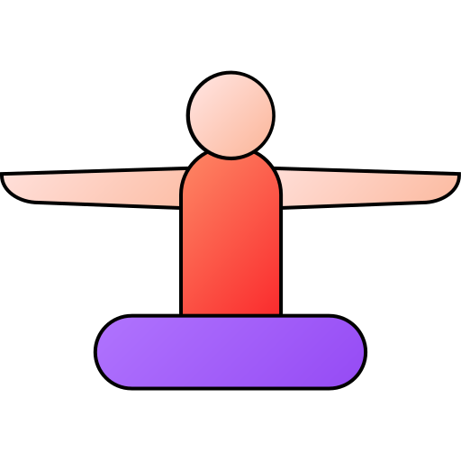 pilates Generic gradient lineal-color icono