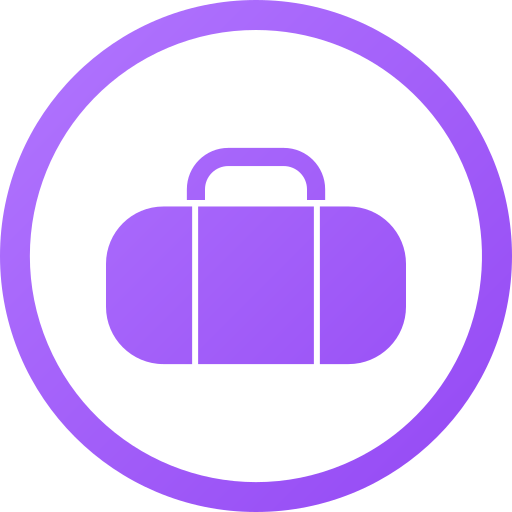 Sports bag Generic gradient fill icon