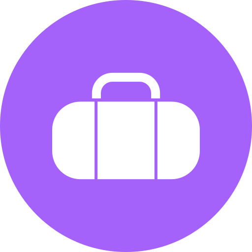 Sports bag Generic color fill icon
