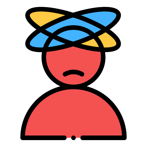 頭痛 Generic color lineal-color icon