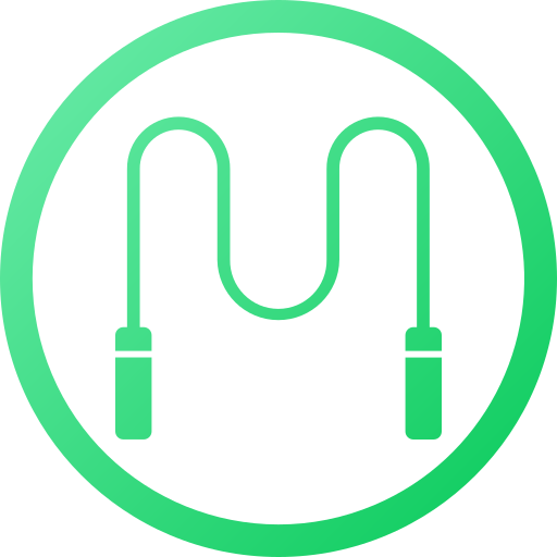 Skipping rope Generic gradient fill icon