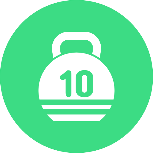 kettlebell Generic color fill icon