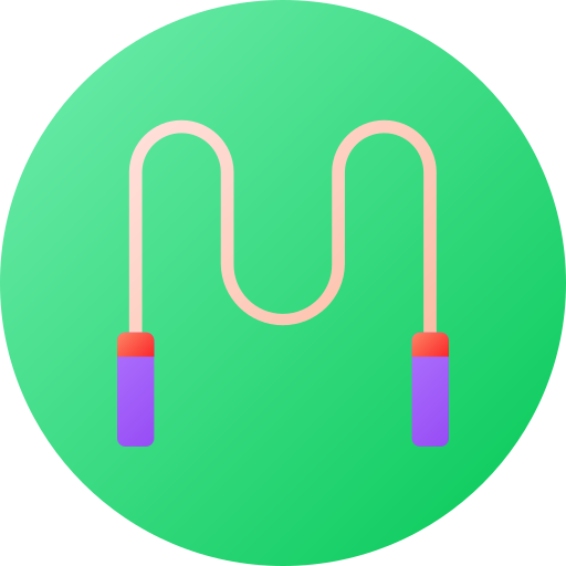 Skipping rope Generic gradient fill icon