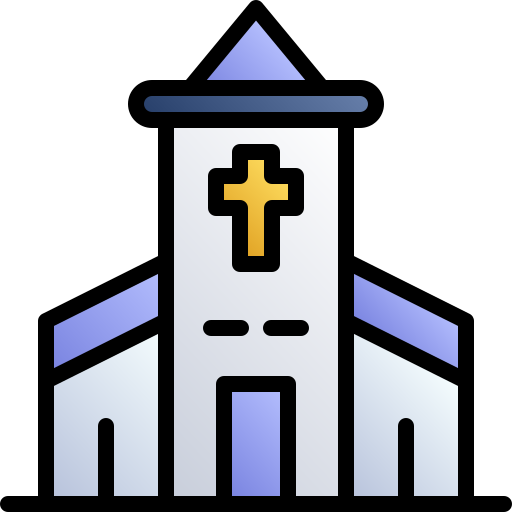 Church Generic gradient lineal-color icon