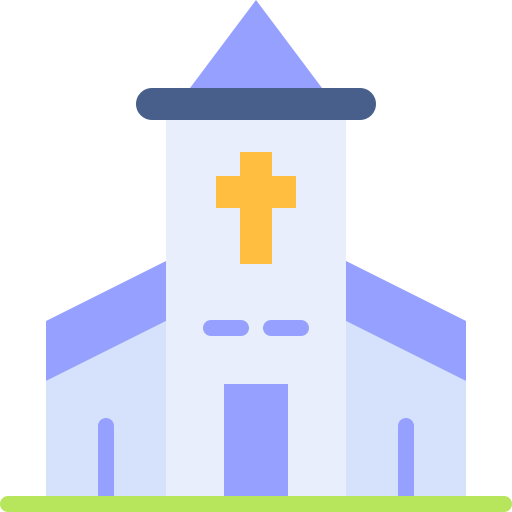 Church Generic color fill icon