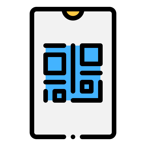 qr 코드 스캔 Generic color lineal-color icon