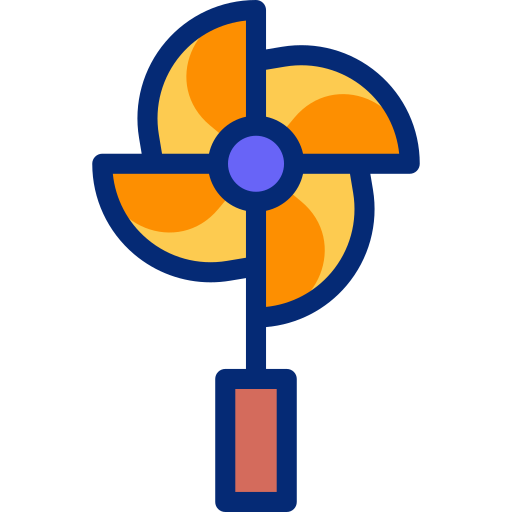 Pinwheel Basic Accent Lineal Color icon