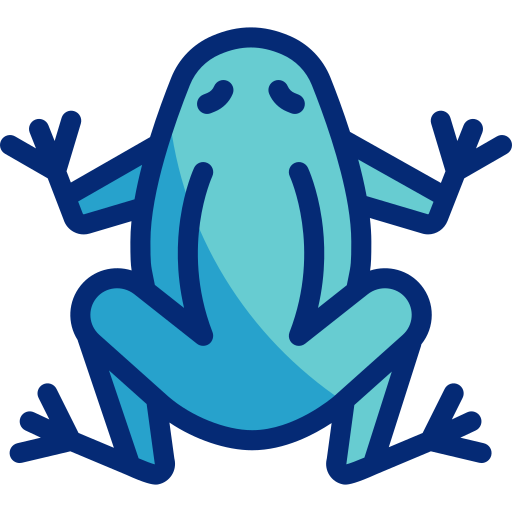 Frog Basic Accent Lineal Color icon