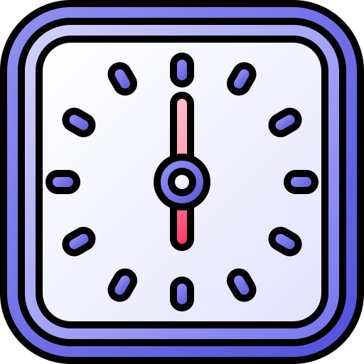 시계 Generic gradient lineal-color icon