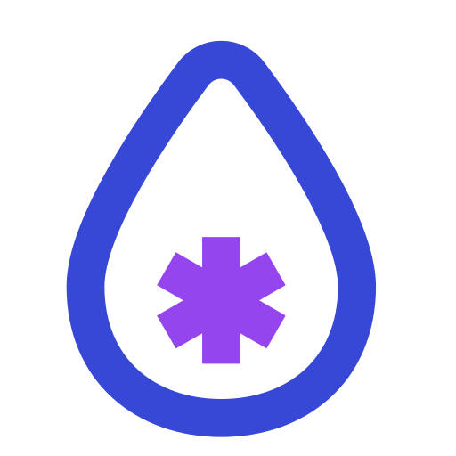 regendruppel Generic color outline icoon