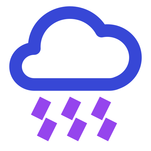 Drizzle Generic color outline icon