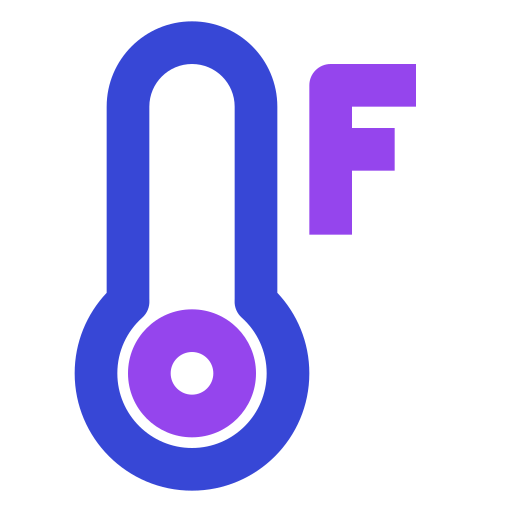Farenheit Generic color outline icon
