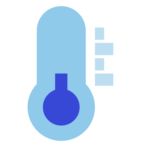 niedrige temperatur Generic color fill icon