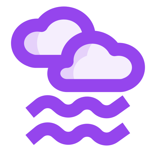 Overcast Generic color lineal-color icon