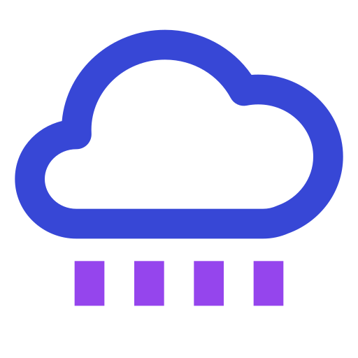 lluvia Generic color outline icono