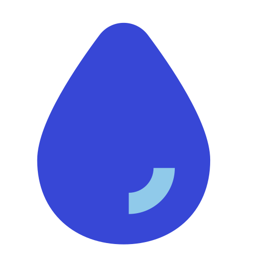 Raindrop Generic color fill icon