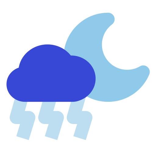 Thunder Generic color fill icon