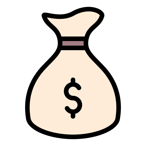 bolsa de dinheiro Generic color lineal-color Ícone
