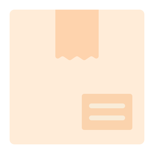 versandkarton Generic color fill icon