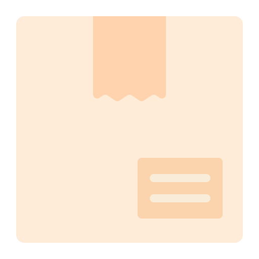 배송 상자 Generic color fill icon