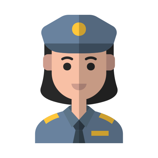 avatar de policia Generic color fill icono