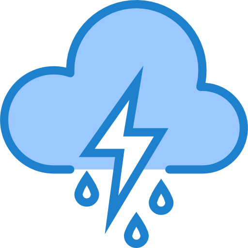 Blustery srip Blue icon