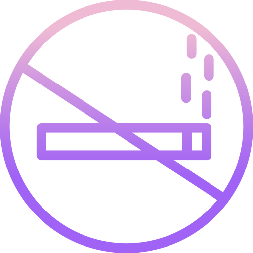Не курить Icongeek26 Outline Gradient иконка