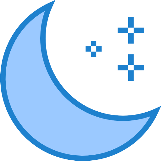 notte srip Blue icona