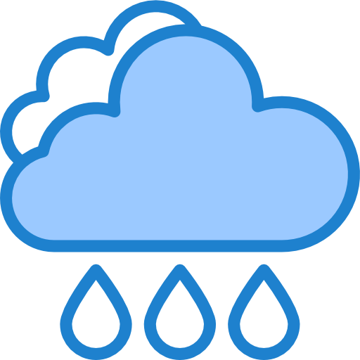 Rain srip Blue icon