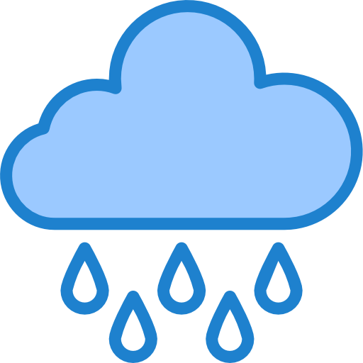 Rain srip Blue icon