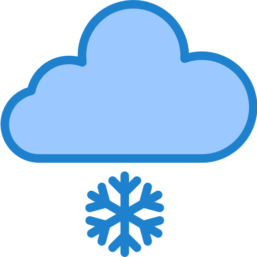 Snowing srip Blue icon